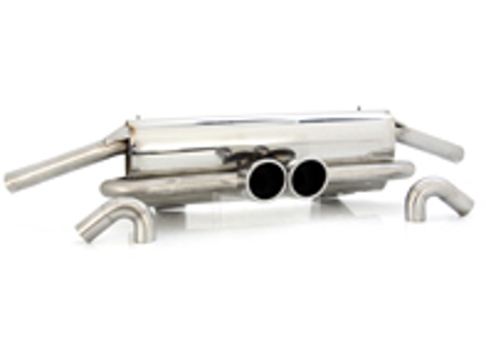 Auspuff Schalldämpfer Sportanlage DesignTek für Porsche Boxster 986 - 99611112106, 99611112107, 99611114105, 99611114111, 99611114202, 99611114211, 99611115101, 99611115202