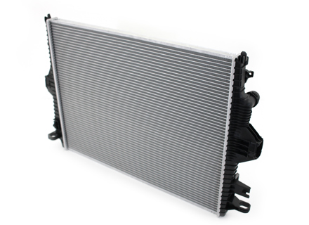 Radiator water, Centre. Porsche 958 Cayenne 3.6L / Hybrid / Diesel - 95810613210