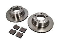 HINTERE Bremsbeläge und Bremsscheibenpaket für Porsche 911 1969-83 - 90135204114BRE, 91135295003BRE, 90135204114, 91135295003