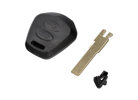 带空白钥匙的钥匙头外壳。保时捷 986 Boxster / 996 - 98663724301, 57550, 98663724418, 986637244, 986637243, 98663724416, 98663724417, 98663724418, 99663724322, 99663724335, 99663724445, 99663734700, 99663735100, 99663735500