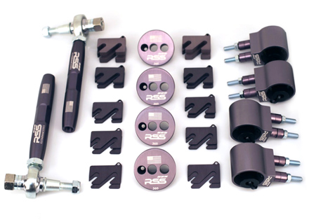 Paquete de suspensión del eje delantero RSS Tarmac Series Stage 2 para Porsche 991 GT3/RS - 3-307, 371, 306, 308, 99634713104, 99634713103, 99134713100 Paquete de suspensión del eje delantero RSS Tarmac Series Stage 2 para Porsche 991 GT3/RS - 3-307, 371, 306, 308, 99634713104, 99634713103, 99134713100