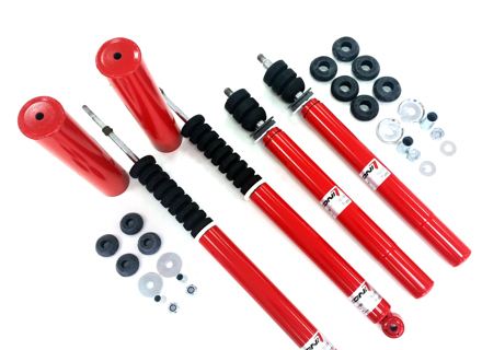 Amortisseurs avant et arrière. Porsche 911 09/1965 - 08/1968 Koni pour jambe de force Koni - 861308, 80401083 Amortisseurs avant et arrière. Porsche 911 09/1965 - 08/1968 Koni pour jambe de force Koni - 861308, 80401083