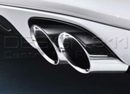 Auspuff Sportendrohre. Porsche Panamera - 97004420000