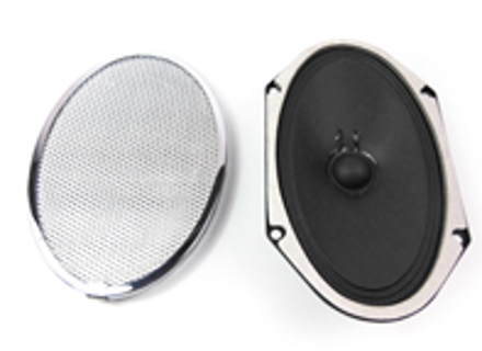 Lautsprecherset, Oval. Porsche 356A / 356BT5 - 31118 Lautsprecherset, Oval. Porsche 356A / 356BT5 - 31118