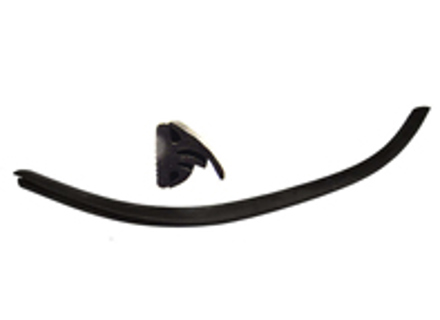 Joint de montant de vitre arrière 1/4. Porsche 356 B-T6 / 356 C - 64454320160 Joint de montant de vitre arrière 1/4. Porsche 356 B-T6 / 356 C - 64454320160