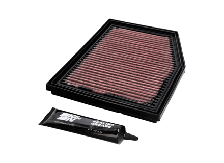 保时捷 986 Boxster 专用 K&N 空气滤清器 - 99611013103, 332773, 33-2773, 99611013104, 99611013102