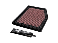 保时捷 986 Boxster 专用 K&N 空气滤清器 - 99611013103, 332773, 33-2773, 99611013104, 99611013102
