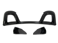 Roll-over bar painted in Black (high-gloss). Porsche 718 Boxster - 98204480020 Roll-over bar painted in Black (high-gloss). Porsche 718 Boxster - 98204480020