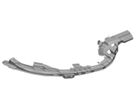 Tira de sujeción del paragolpes trasero. Porsche 991.2 Turbo - 99150583507, 99150583607 Tira de sujeción del paragolpes trasero. Porsche 991.2 Turbo - 99150583507, 99150583607