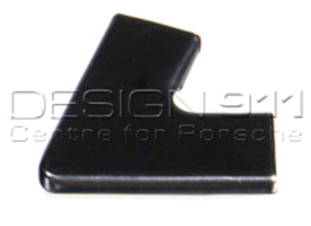Plaque de protection noire pour vitre latérale arrière. Porsche 911 80-83 - 91154318501