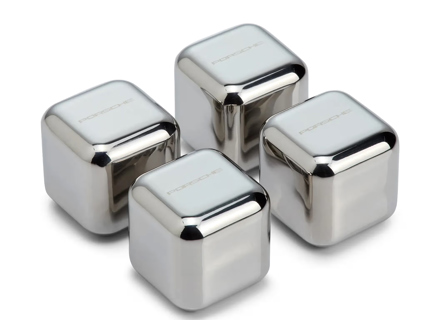 Cubetti di ghiaccio in acciaio inox Porsche – set da 4 - WAP0500100TEWS Cubetti di ghiaccio in acciaio inox Porsche – set da 4 - WAP0500100TEWS
