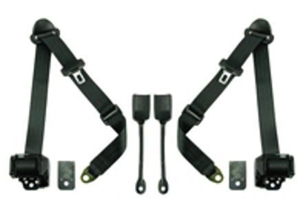 Cinture di sicurezza anteriori con avvolgitore automatico a 3 punti per Porsche 911 turbo - 930 - SA-50545 Cinture di sicurezza anteriori con avvolgitore automatico a 3 punti per Porsche 911 turbo - 930 - SA-50545