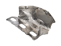 Hitzeschild Auspuffkrümmer. Porsche 970 Panamera 3.6L - 94611104102, 946111041202, 94611104101, 94611104201, 036.821, 036.961 - 036.821, 036.961