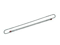 Linea freno, 1780mm. Porsche 911/912 - 90135561100, 90135561103, 90135561104, 00116553109 Linea freno, 1780mm. Porsche 911/912 - 90135561100, 90135561103, 90135561104, 00116553109