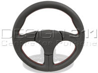 Sports steering wheel without airbag Black with Red Stitching. Porsche 911 / 959 - 000043161158YR Sports steering wheel without airbag Black with Red Stitching. Porsche 911 / 959 - 000043161158YR