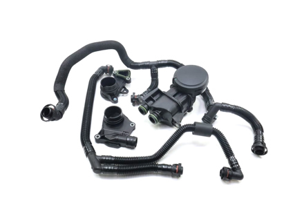 Oil separator kit. Porsche 987.2 Boxster / 987C.2 Cayman - 9A110704201, 0PB115099A, 9A110503800, 9A110503801, 9A110523800, 9A110503900, 9A110523902, 9A110752001, 9A110752002, 9A110751501