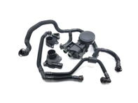 Olieafscheiderset. Porsche 987.2 Boxster / 987C.2 Cayman - 9A110704201, 0PB115099A, 9A110503800, 9A110503801, 9A110523800, 9A110503900, 9A110523902, 9A110752001, 9A110752002, 9A110751501