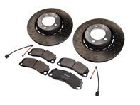 Juego de pastillas y discos de freno delanteros. Porsche 992.2 Carrera 2 3.0ltr - 9P1615301J, 9P1615302J, 9P1615301, 9P1615302