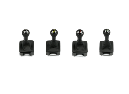 PDK Gear Selector & Shift Boot Set, Black Leather. Porsche 991 / 718 Boxster / 718 Cayman - 9G142606920DLC, 9G142606906DLC