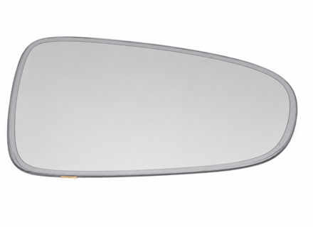 Door mirror glass (Convex), Dimmable, Right for LHD. Porsche 992 / 992 Dakar / 9J1 Taycan - 992857522C - ZJ-7147-R