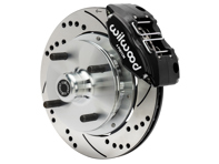 Voorrem Powerlite remklauw en rotorset met geventileerde, geboorde en gesleufde schijven. Porsche 914/4 1970-72 Wilwood - 477407075, 311615107B, 311615108B - 140-17473-DR, 140-17473-D