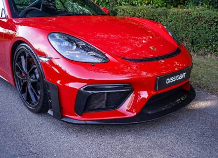 保时捷 718 GT4 / GT4 RS / 718 Boxster Spyder 公路版前碳纤维套件