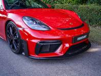 保时捷 718 GT4 / GT4 RS / 718 Boxster Spyder 公路版前碳纤维套件