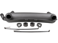 Marmitta di scarico RSR / scatola posteriore del silenziatore. Porsche 911 1971-75 - 1620612700, 92.212C - 1620612700 Marmitta di scarico RSR / scatola posteriore del silenziatore. Porsche 911 1971-75 - 1620612700, 92.212C - 1620612700