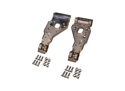 Exhaust support brackets in Titanium for Porsche 996 / 997 - 99611122702, 99611122802, 99611122703, 99611122803, 99611122700, 99611122701, 99611122800, 99611122801, 99611123702, 99611123802, 99611123703, 99611123803, 99611123704, 99611123804