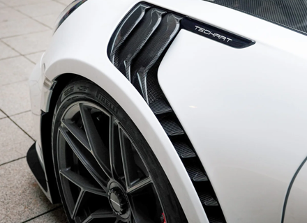 Aile aérodynamique TECHART, en fibre de carbone. Porsche 992 Carrera / 992 GT3 - 092.121.250.009, 9GT860126COK1, 9GT860126BOK1 - 092.121.250.009