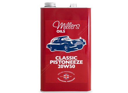 Millers Classic Pistoneeze 20w50 Engine oil for Porsche 356 / 914 / 911 2.0-2.7L - 7913, 7913GCT, 00004320928, 00004320929, 20W50, 20W 50, 20W-50, 00004320990, 00004320980, PCG04321090