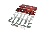 Kit coperchio superiore motore albero a camme - Lega in rosso Porsche 911 1968-89 / 965 - 90110511511, 90003101430, 90008400402, 93010519404 Kit coperchio superiore motore albero a camme - Lega in rosso Porsche 911 1968-89 / 965 - 90110511511, 90003101430, 90008400402, 93010519404