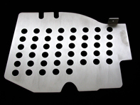 Pedana passeggero in lega. Porsche 911 Targa 1969-1983 con guida a sinistra - 90155106442, 911764-05, 911764/05 Pedana passeggero in lega. Porsche 911 Targa 1969-1983 con guida a sinistra - 90155106442, 911764-05, 911764/05