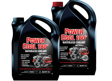 Hawk Power Cool 180° High Performance Waterless Coolant - 00004330515 - EPCC18002L, EPCC18005L, EPCC18025L