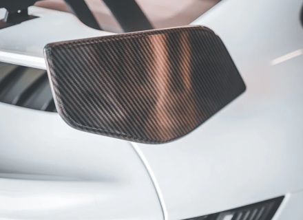 Placas finales del alerón trasero de fibra de carbono. Porsche 992 GT3 - 9GT827867, 9GT827867OK1, 9GT827868OK1, 9GT827868
