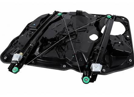 Window Regulator, Front Left. Porsche 958 Cayenne 2010-17 - 958837461, 95853175500, 95854246101, 95854246102, 95854246104 - 58214
