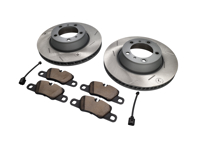 REAR Brake Pads and Brake Disc Package. Porsche Panamera 3.0L Diesel / 4S REAR Brake Pads and Brake Disc Package. Porsche Panamera 3.0L Diesel / 4S