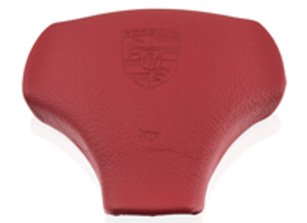 Gepolsterte Lenkradkappe in Burgund. Porsche 968 CS / 964 Speedster - 968347059007LD, 96834705900 Gepolsterte Lenkradkappe in Burgund. Porsche 968 CS / 964 Speedster - 968347059007LD, 96834705900