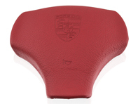 Padded cap for steering wheel in Burgundy. Porsche 968 CS / 964 Speedster - 968347059007LD, 96834705900 Padded cap for steering wheel in Burgundy. Porsche 968 CS / 964 Speedster - 968347059007LD, 96834705900