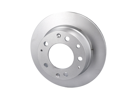 Brake disc rotor, Rear. Porsche 911 1984-89 3.2L - 91135204108, 15828, 91135204109