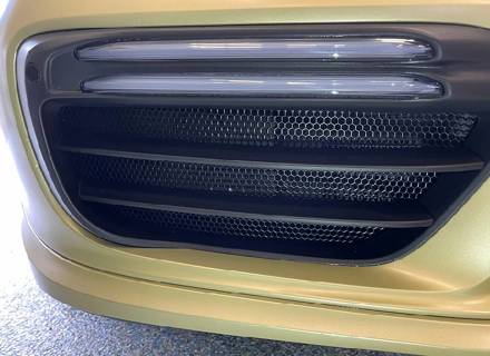 Front Bumper Side Grille Mesh Set. Porsche 991.2 turbo / turbo S - 991.2Turbo
