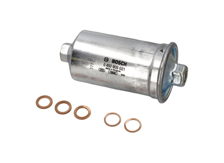 Fuel filter for Porsche 911 3.0L SC 180 bhp cars / 924 1977-85 - 93011007600, 0450905079, 93011007602, 0450905021, 93011019600