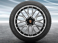 20' Macan RS Spyder Alloy Wheels & Winter Tyres Original Porsche - 95B044631H, 95B044641H 20' Macan RS Spyder Alloy Wheels & Winter Tyres Original Porsche - 95B044631H, 95B044641H