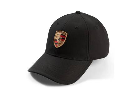 Porsche Crest Baseballcap – Essential, Zwart. - WAP6100010TWCE