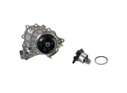 Wasserpumpen- und Thermostat-Einsatzsatz. Porsche 9YA Cayenne / 971 Panamera V8 4,0 l - 9A712168800, 9A110655900, 0PB121688, PAB121014C, 9A712101402, 9A712101403, PAB121014, PAB121014A, PAB121014B, PAB121115A, PAB121115C, PAB121115D, 9A712111500