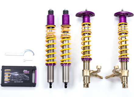 Kit de suspension KW Coilover ClubSport. Porsche 911 Série G 1974-89 *Incl. Supports supérieurs - 35271864