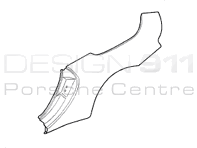 Rear 1/4 Panel Cabrio. Porsche 996 C4S - 99650396109GRV, 99650396209GRV Rear 1/4 Panel Cabrio. Porsche 996 C4S - 99650396109GRV, 99650396209GRV