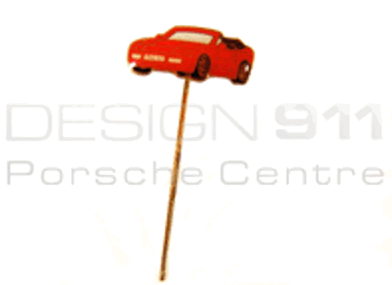 Goupille de Bâton 'Porsche 944 S2' Rouge