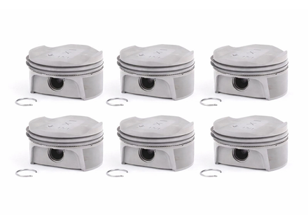 Set di pistoni motore (6 pistoni). Porsche 987.2 Boxster S / Cayman S 3.4 litri - 9A110393409
