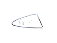 1/4 window frame Chrome, RIGHT. Porsche 911 68-77 Coupe - 90154301625 1/4 window frame Chrome, RIGHT. Porsche 911 68-77 Coupe - 90154301625